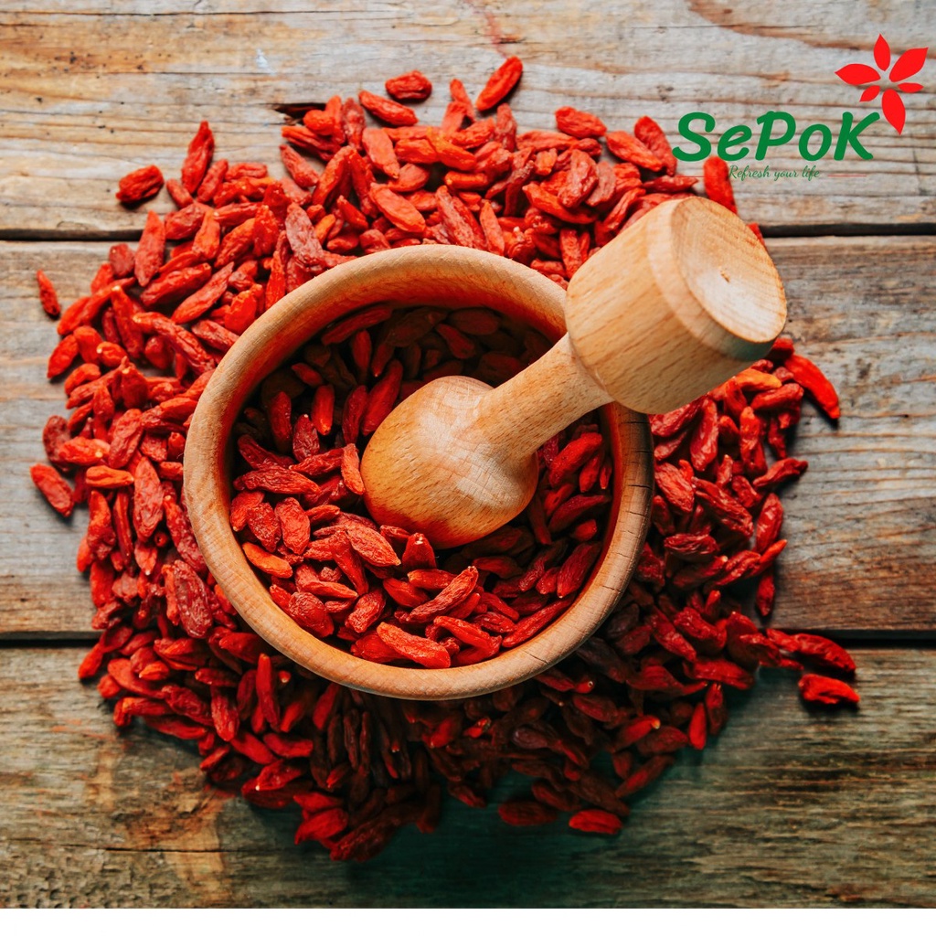 Kỷ Tử Sấy Khô 100g-Hạt To,Đẹp-Sepok