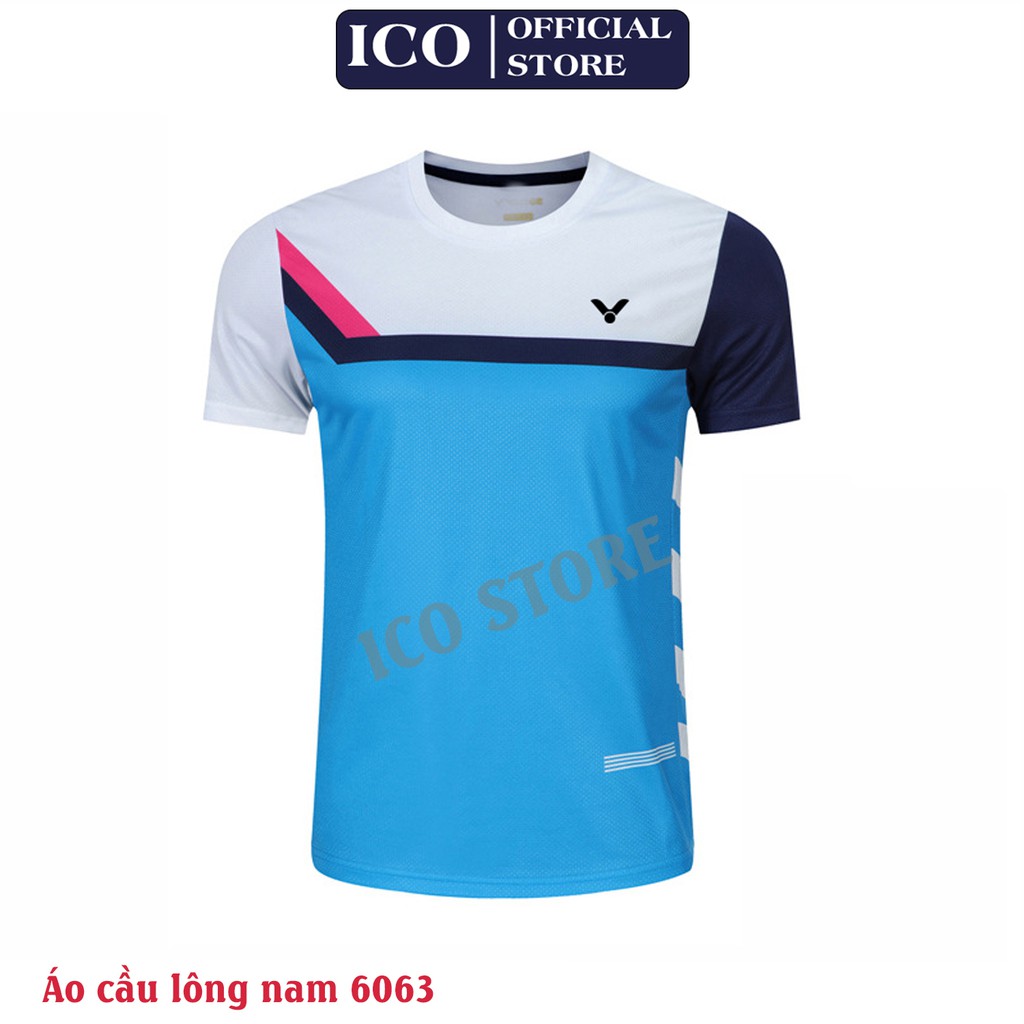 Áo cầu lông, tennis nam 6063