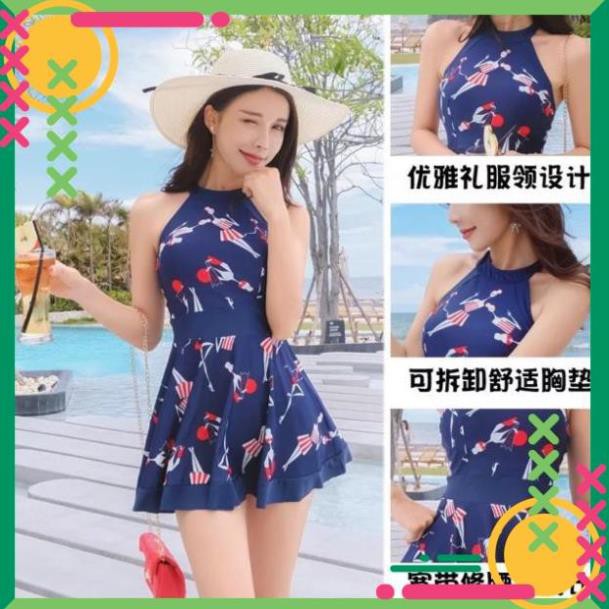 [SIÊU HOT] Bikini đồ bơi nữ, áo tắm liền thân, kiểu dáng váy đi biển | BigBuy360 - bigbuy360.vn