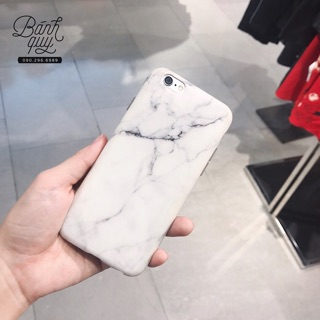 Ốp điện thoại iphone silicon Marble
