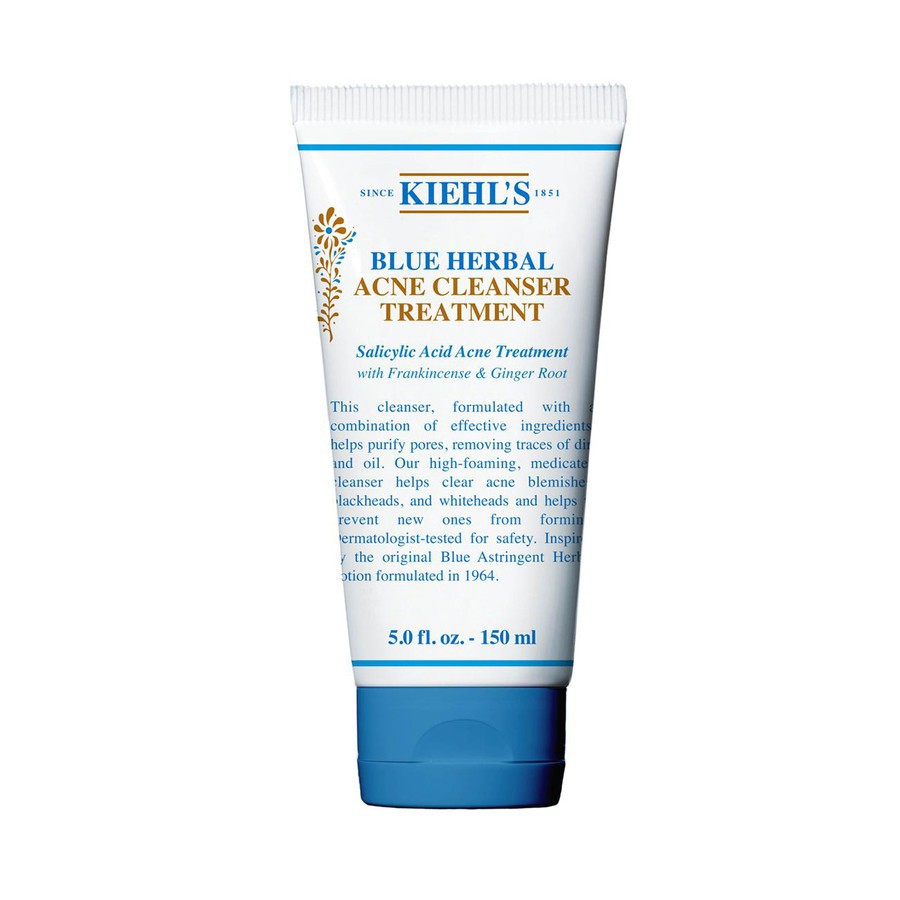 [TOP 1 SHOPEE] Sữa rửa mặt Kiehls Blue Herbal Blemish Cleanser Treatment 150ml (Bill Anh)