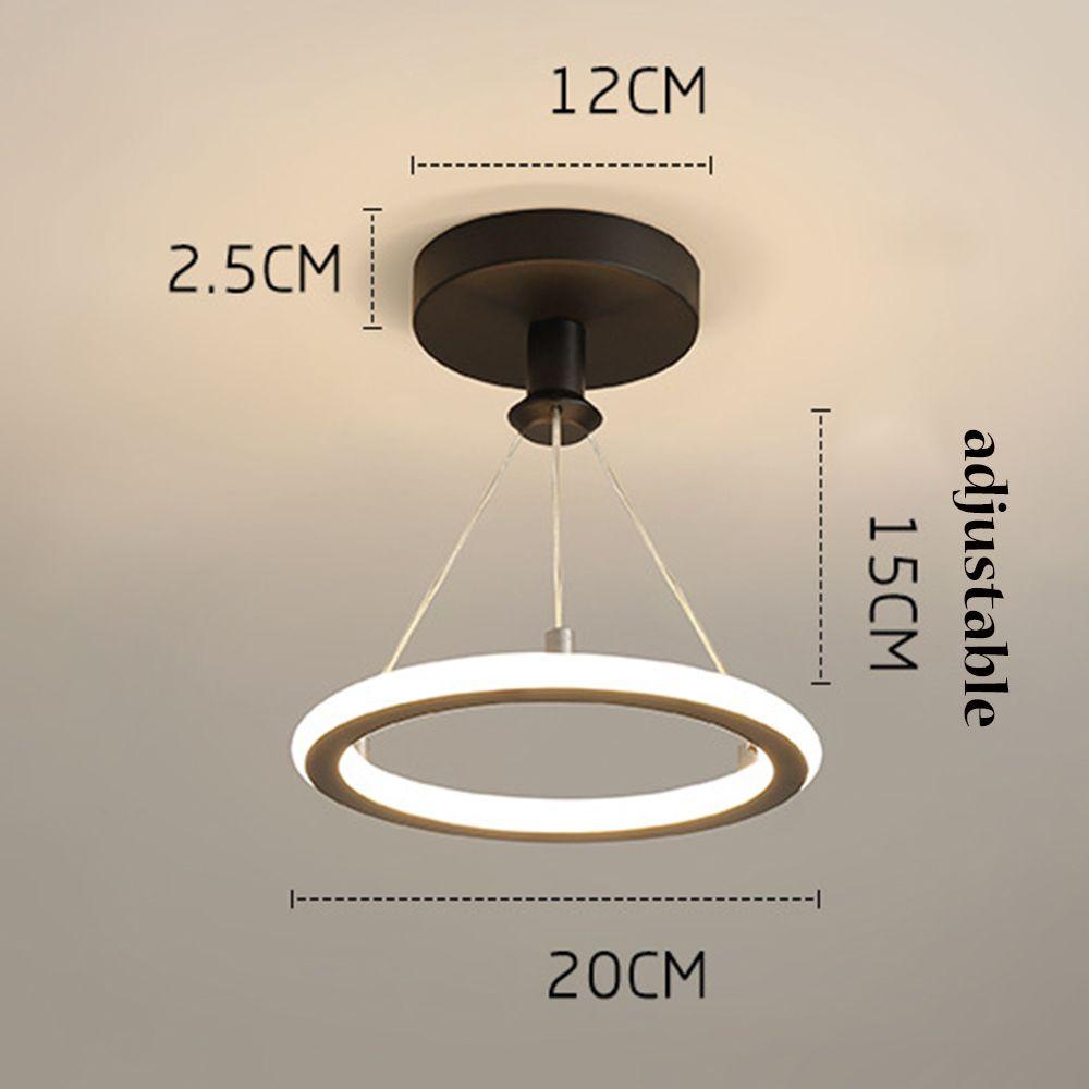 PINEVN Đèn Trần Màu Đen Trang Trí Phòng Khách Sạn