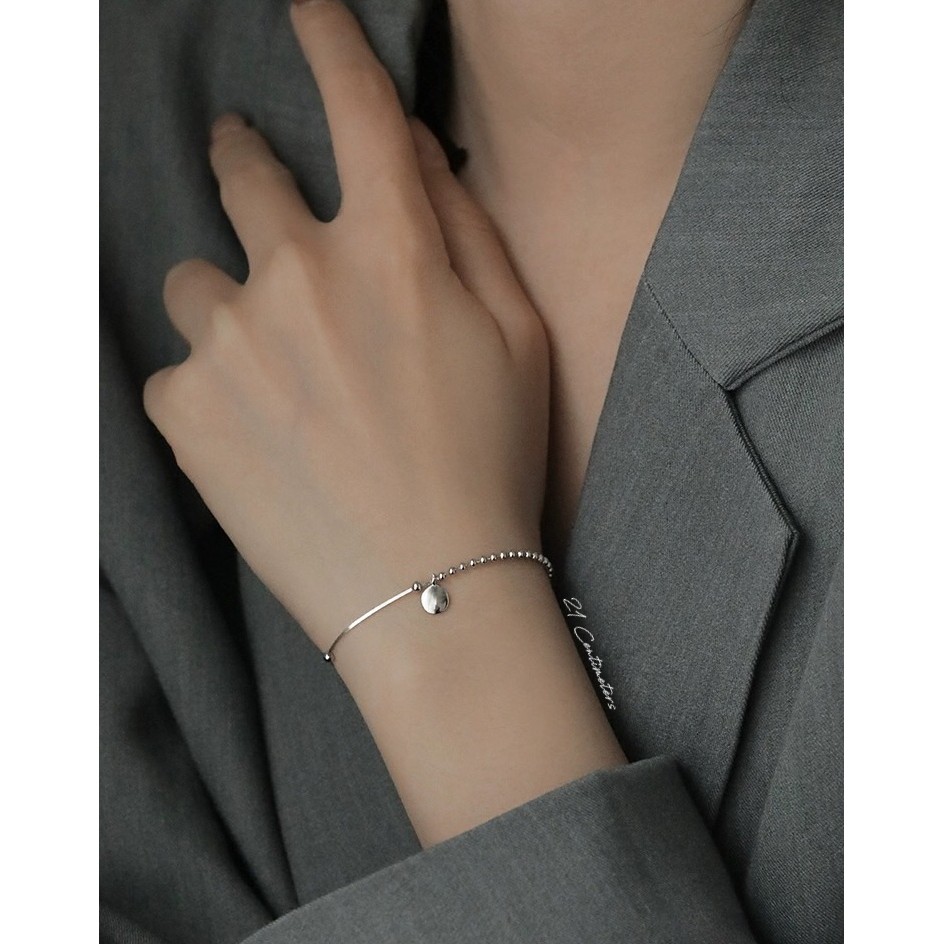 Lắc tay bạc 21Centimeters Lucky Trang sức bạc Tiệm bạc 21 Centimeters