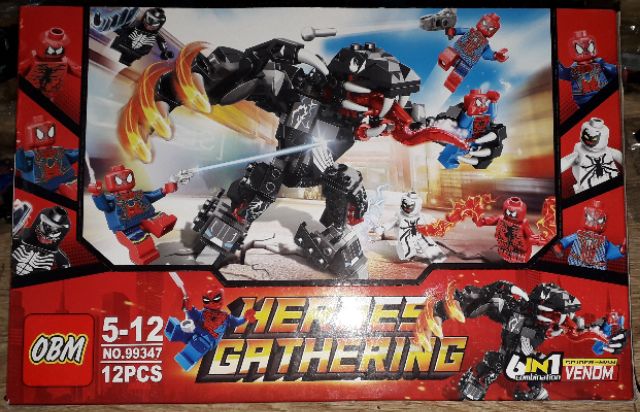 là Lắp ráp 1 hộp LegoHeroes 99347 có nhiều chi tiết bằng nhựa ABS