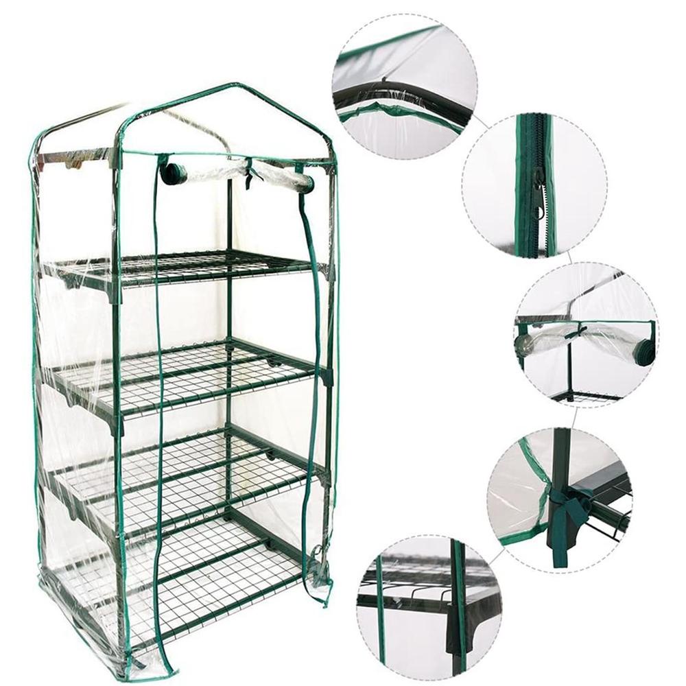 Túi Đường Hầm Mini 2 / 3 / 4 / 5 Tầng Bằng PVC Dùng Trồng Cây Trong Nhà Kính