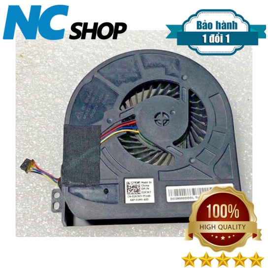Quạt laptop Dell Precision M4800, 02K37K – M4800 02K37K CPU (TO)