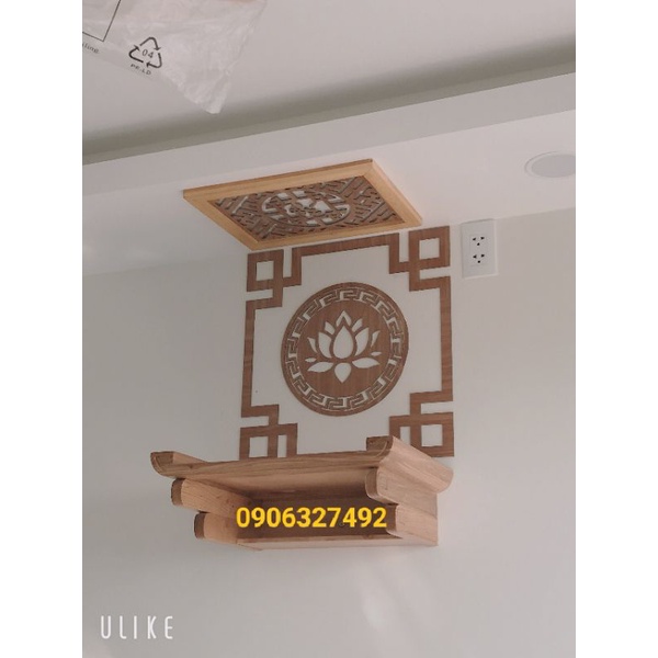 Bàn thờ ông táo treo tường 36x48