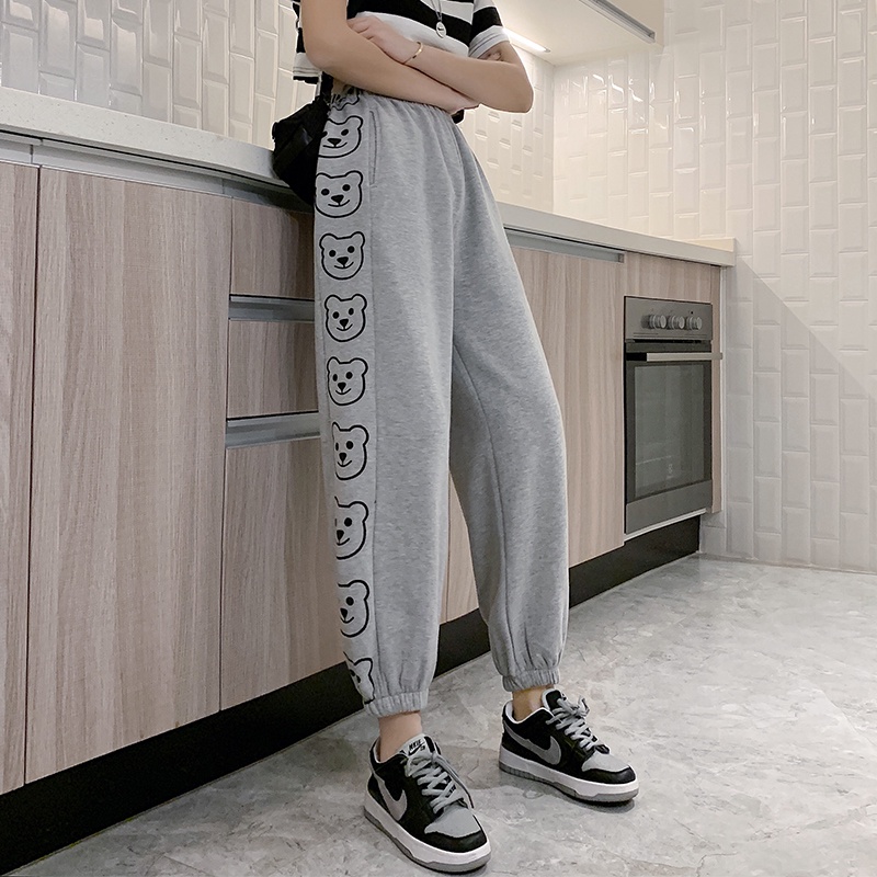 NRVP Quần Thể Thao Ống Rộng Phong Cách Thời Trang Hàn Quốc Dành Cho Nam Và Nữ