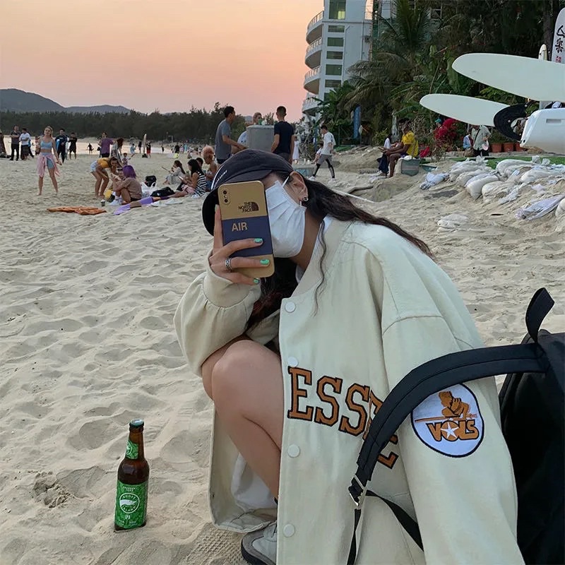 Áo khoác bomber nam nữ hàng quảng châu cao cấp