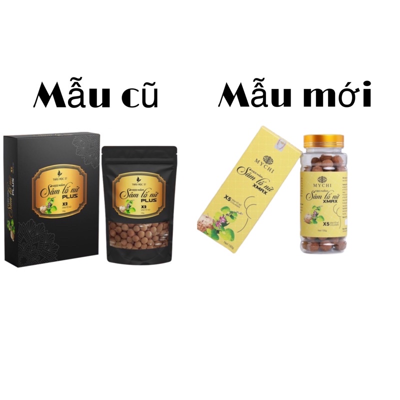 [Chính hãng] Kẹo mầm sâm tố nữ x5 mẫu mới Thảo Mộc 37
