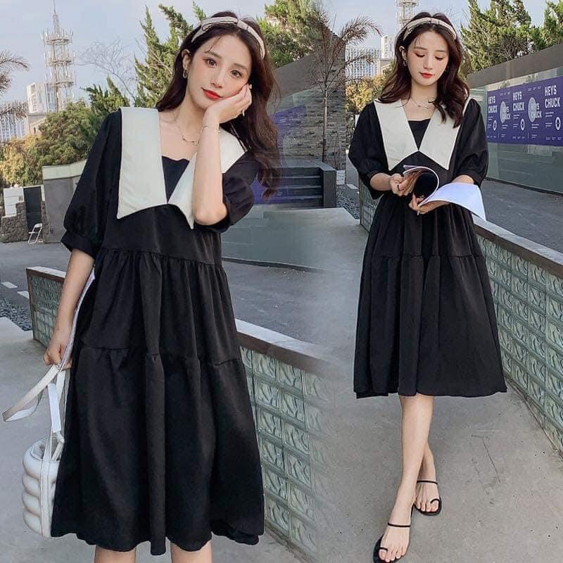 Đầm bầu công sở thiết kế đẹp giá rẻ .Váy bầu mùa hè đẹp sang chảnh. Dự tiệc đi dạo đi làm đều xinh.