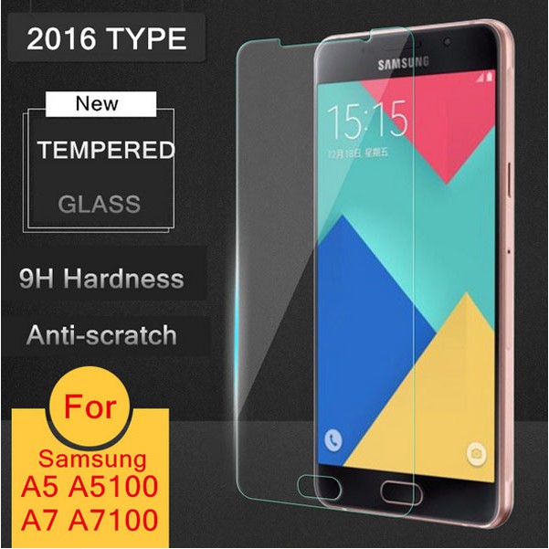 Samsung A3 2016 - Kính cường lực phẳng dán màn hình điện thoại