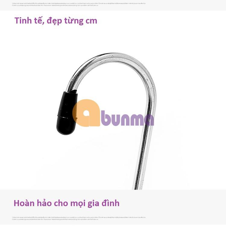 bộ Vỉ 4 móc treo đồ chữ S đa năng cho gia đình