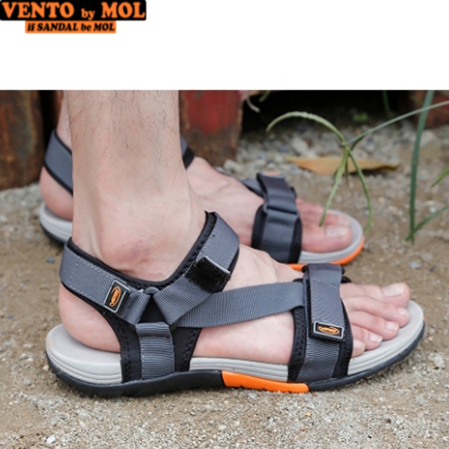 Giày sandal Vento couple nam nữ quai ngang có quai hậu cố định cho cặp đôi mang đi học đi biển du lịch NV4538B