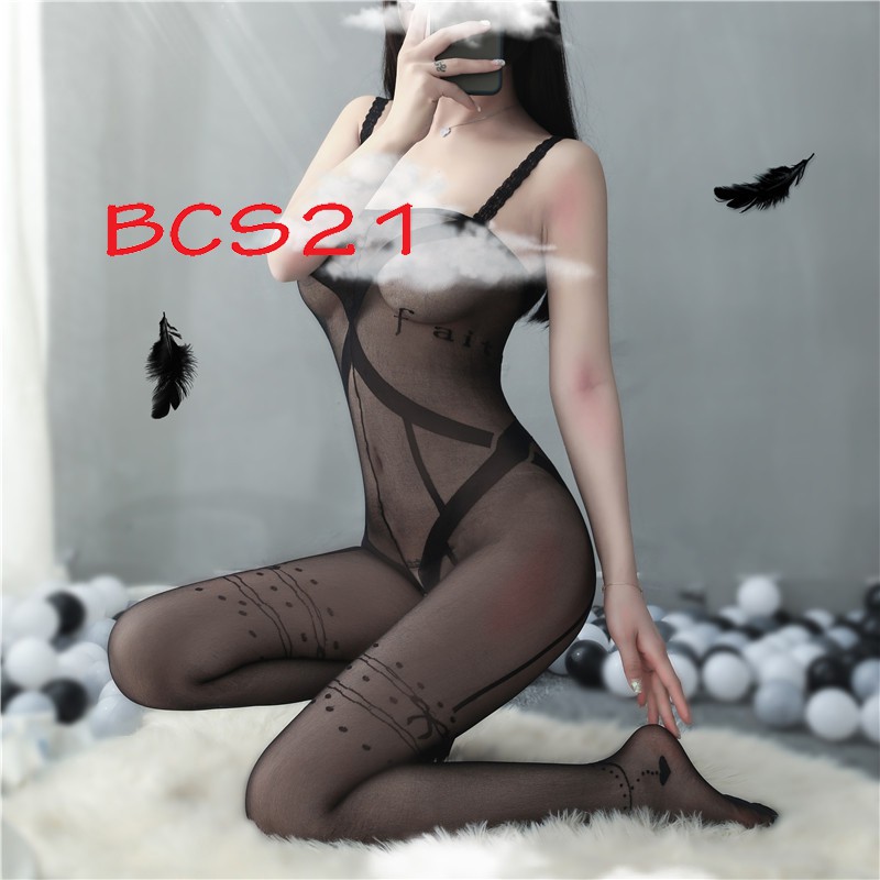 No. 55 N48 70 💕CHE TÊN💕 Bộ Bodysuit sexy Cosplay Xuyên Thấu Khoét Đáy Quyến Rũ Vải Mịn Bodystocking BCS21 | BigBuy360 - bigbuy360.vn