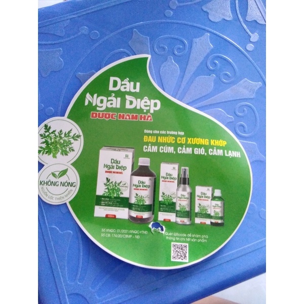Dầu Ngải Diệp - Giữ Ấm Cơ Thể - Giúp dễ chịu khi bị đau, mỏi, cảm cúm, cảm gió, cảm lạnh