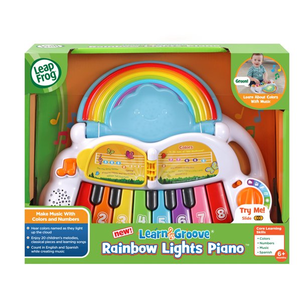 Đồ Chơi Đàn Piano Leapfrog Cầu Vồng Màu Sắc Cho Bé Từ 6 Tháng