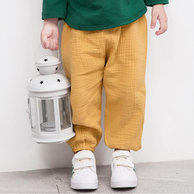 Quần Dài Cotton Kiểu Dáng Hợp Thời Trang Cho Bé Gái