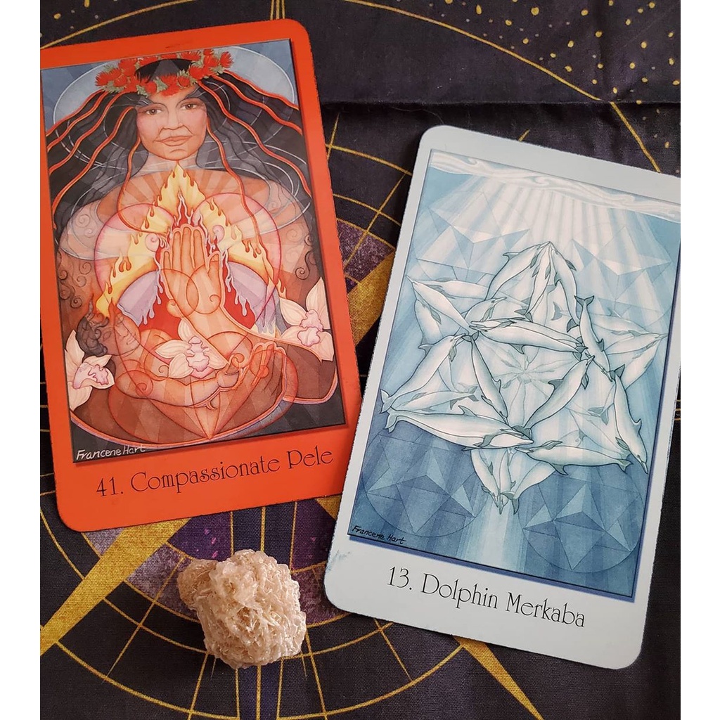 Bộ Bài Sacred Geometry Cards for the Visionary Path (Mystic House Tarot Shop) - Bài Gốc Authentic Chính Hãng 100%