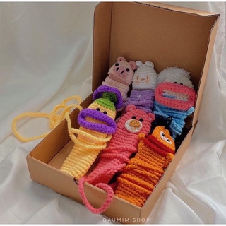 Túi len đựng son (ảnh thật shop chụp)