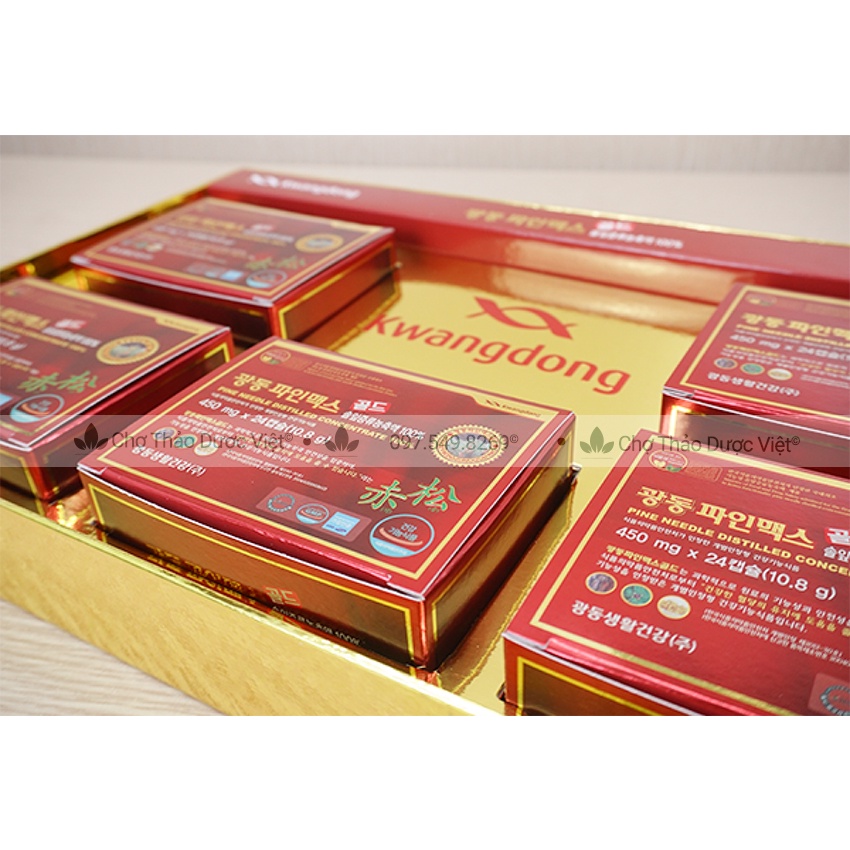 Tinh dầu thông đỏ Kwangdong Hàn Quốc - Chợ Thảo Dược Việt