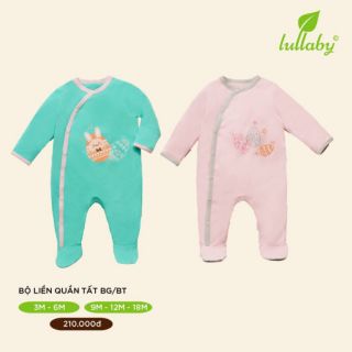 Set 2 body size 9-12m hãng Lullaby+ 2 tuban