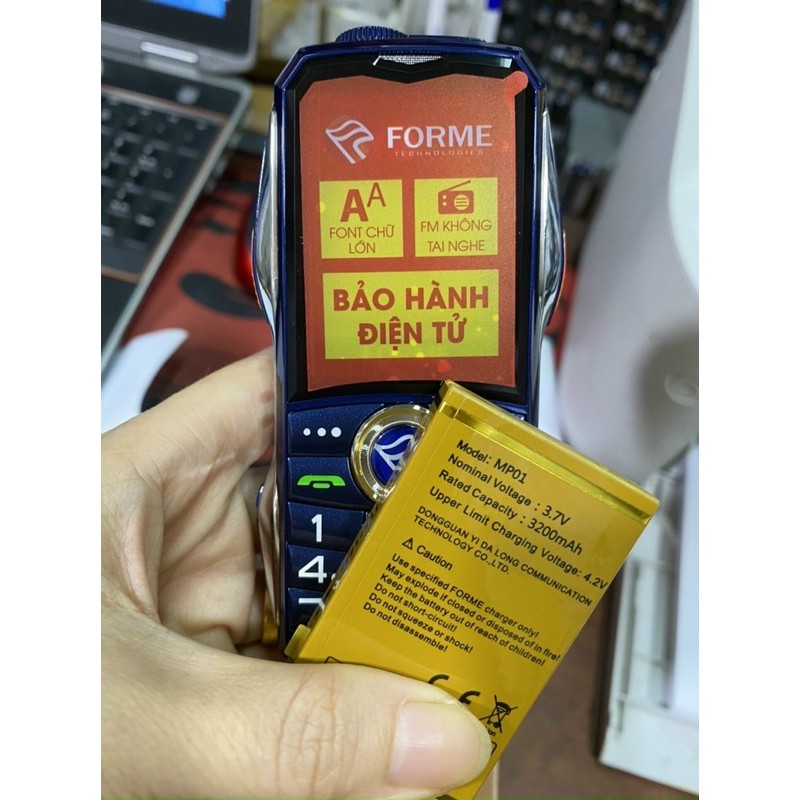 Điện thoại Forme MP01 2sim kiểu dáng siêu xe,đọc số cuộc gọi,khung viền Kim loại - Bảo hành 12 tháng chính hãng