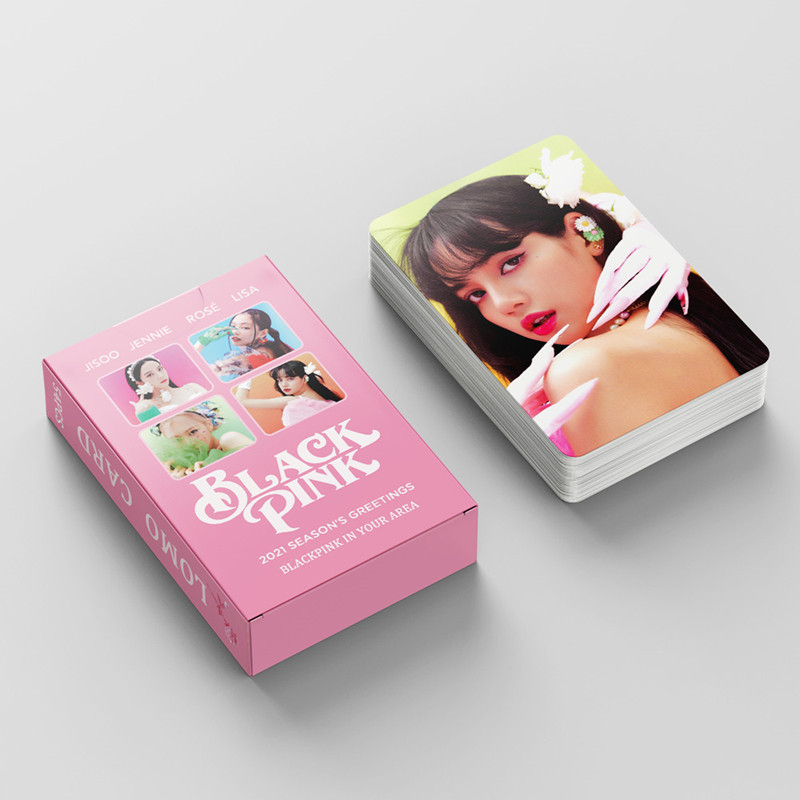 54 Ảnh Lomo Card Nhóm Nhạc BLACKPINK Mùa 2021