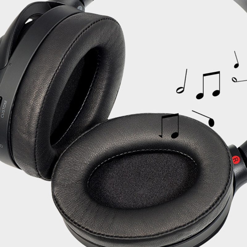 Đệm Xốp Da PU Chống Ồn Cho Tai Nghe Sony WH-1000XM4