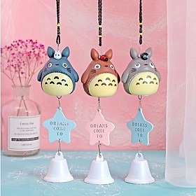 Chuông gió Totoro siêu xinh (Tặng móc khóa gỗ BTS thiết kế độc quyền)