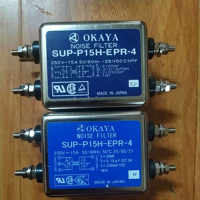 Lọc nguồn lọc nhiễu điện TOKIN ,TDK, OKAYA 15A 20A 30A. Mạch lọc âm thanh audio đa tầng.