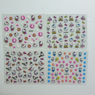 nail sticker - hello kitty (mẫu random)