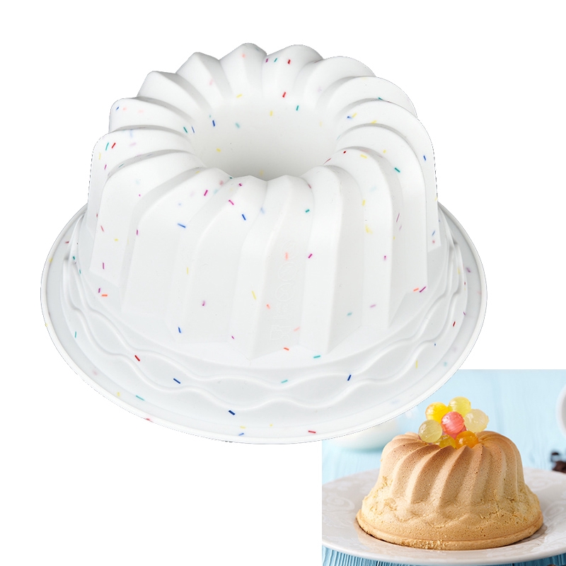 Khuôn Silicone Tạo Hình Xoắn Ốc Trang Trí Bánh