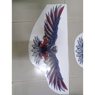 tem dán đại bàng,tem dán xe tải,tem dán đầu xe tải