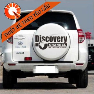 Tem dán discovery dán cánh cửa xe kích thước 58x25cm