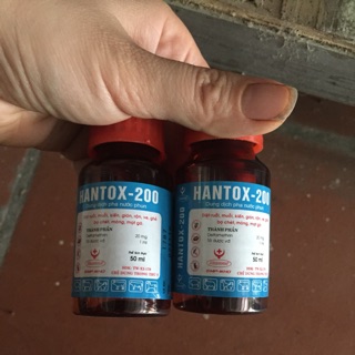 Hantox-200 diệt ruồi.muỗi.kiến.gián.rận.ve.ghẻ.bọ chét.mòng.mạt gà