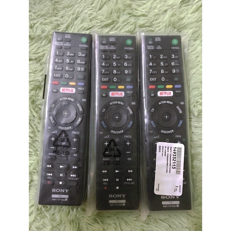 Remote TV Sony TX100D