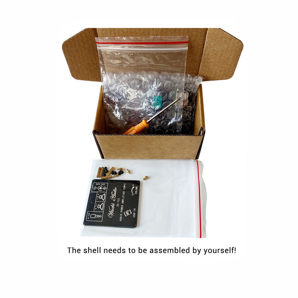 ZIQQUCU Bộ khuếch đại âm thanh ZK-152/ ZK-152T Bluetooth 2.0 5.1 15W+15W