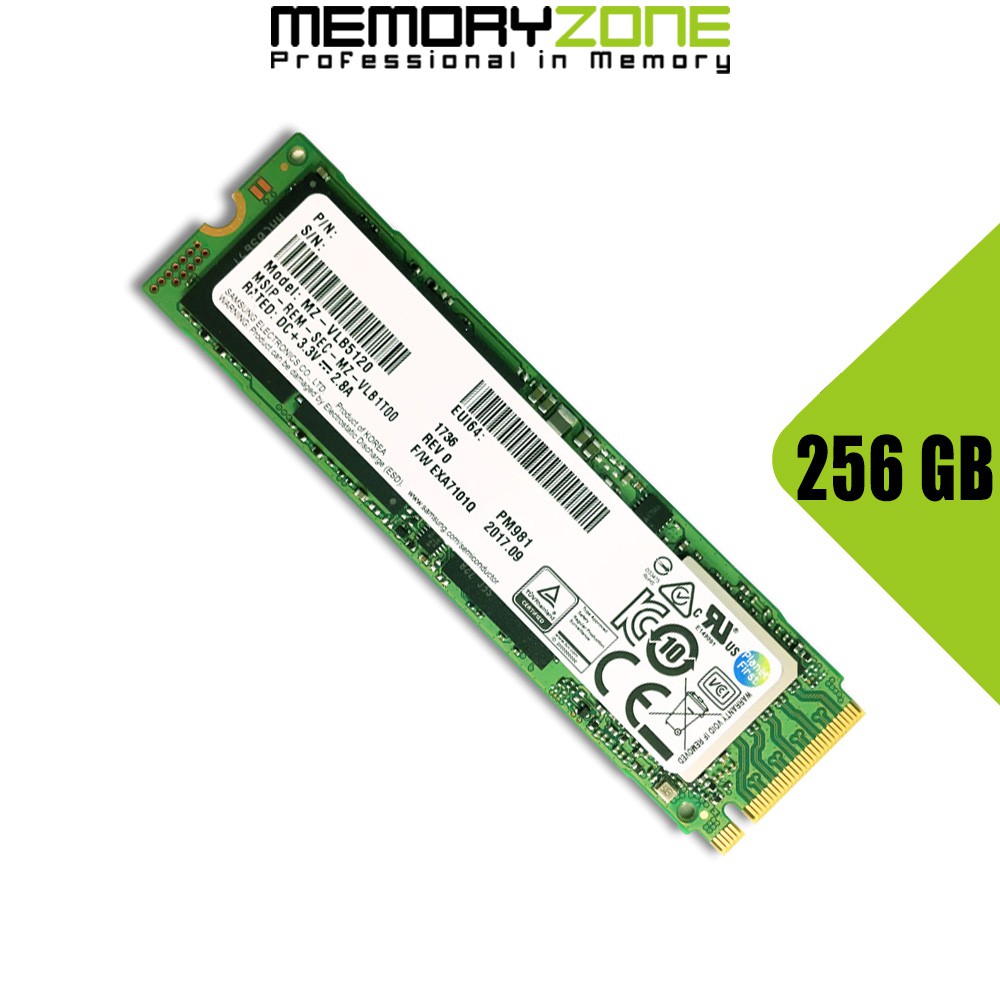 Ổ cứng SSD Samsung NVMe PM981a M.2 PCIe Gen3 x4 256GB MZ-VLB256B