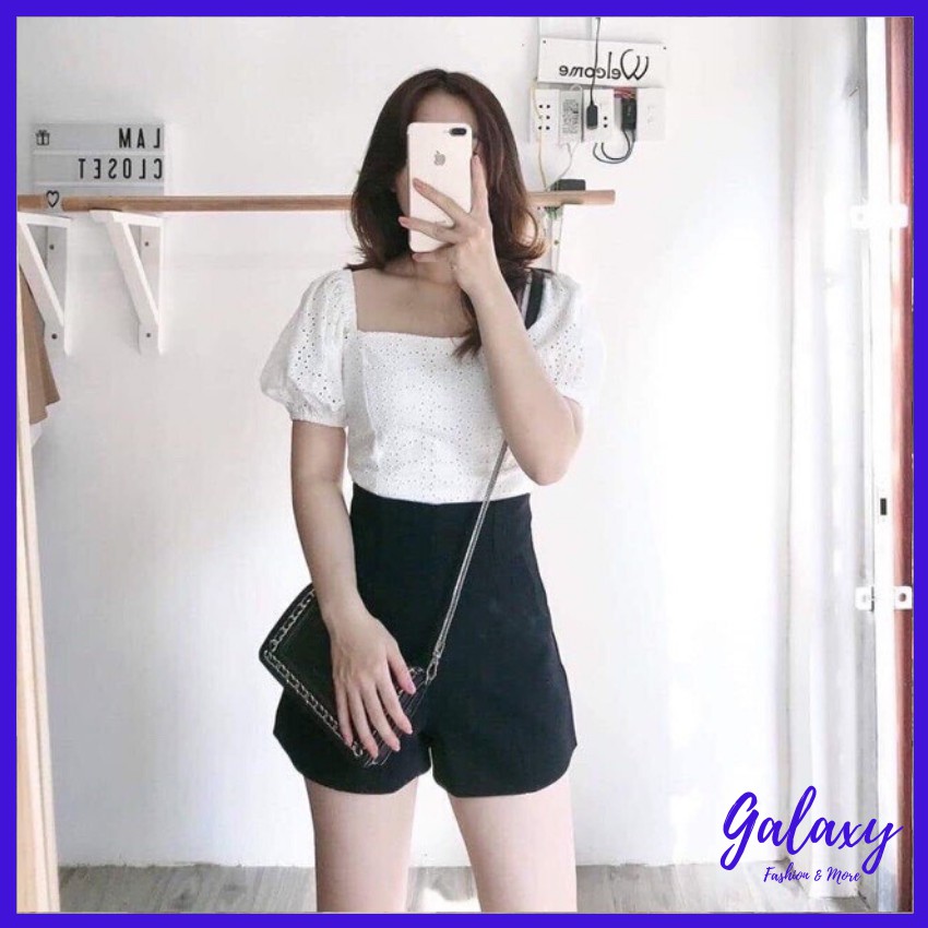 Quần đùi nữ, quần short nữ lưng cao form dáng đẹp.