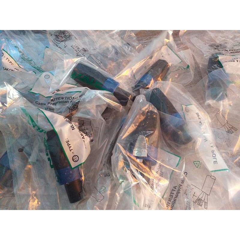 Combo 2 jack loa speakon neutrik NL4FX cao cấp