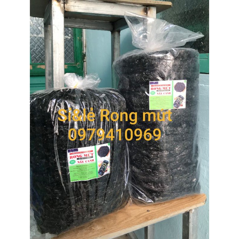 Rong Biển Khô [2kg]. Rong Mứt Nấu Canh &amp; Làm Rong Biển Cháy Tỏi