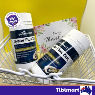Tinh Chất Hàu Biển Úc Goodhealth Oyster Plus Zinc 60 Viên