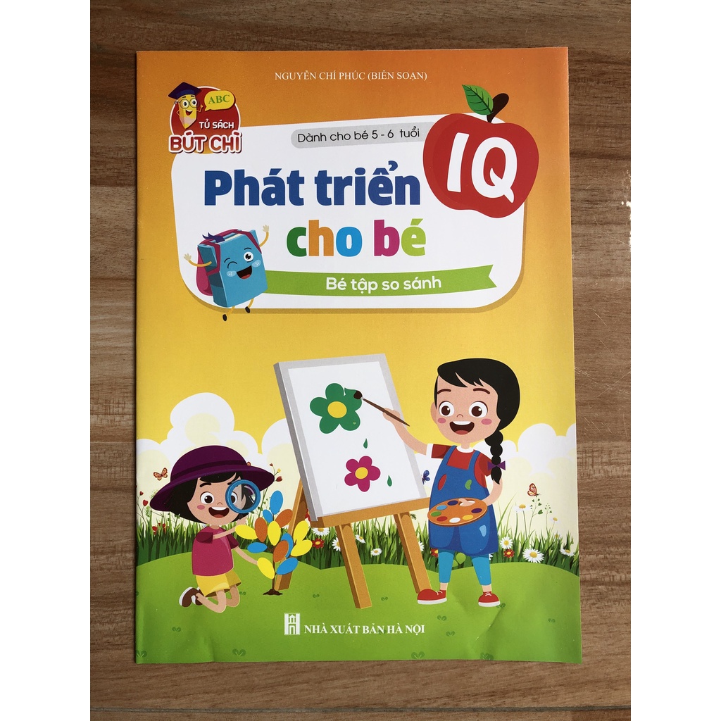 Sách - Phát Triển IQ Cho Bé 5 đến 6 tuổi (Combo 8 quyển) 5.0