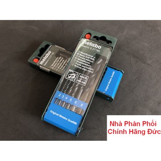 [ChínhHãng]Bộ mũi khoan sắt 6 mũi của Đức(Germany) siêu bền chính hãng Metabo