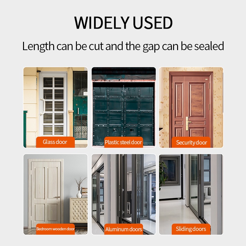 Cuộn Dây Dán Viền Cửa Cách Âm Tự Dính Chống Gió Chống Côn Trùng 90cm
