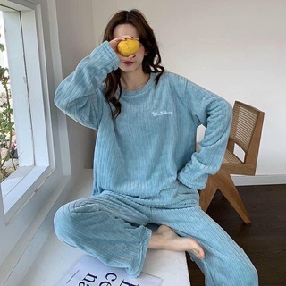 Bộ bông thêu chữ mặc nhà siêu xinh