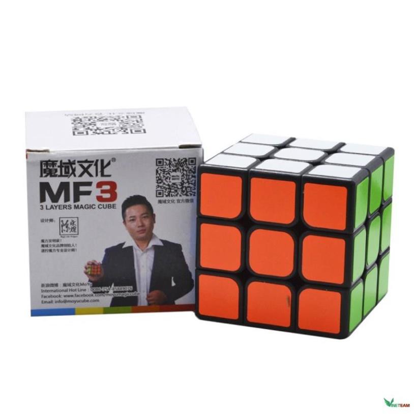 Đồ chơi Rubik 3x3 Moyu Magic Cube MF3 - Rubik Quay tốc độ, Trơn mượt, Bẻ Góc Tốt Viền đen -dc4510