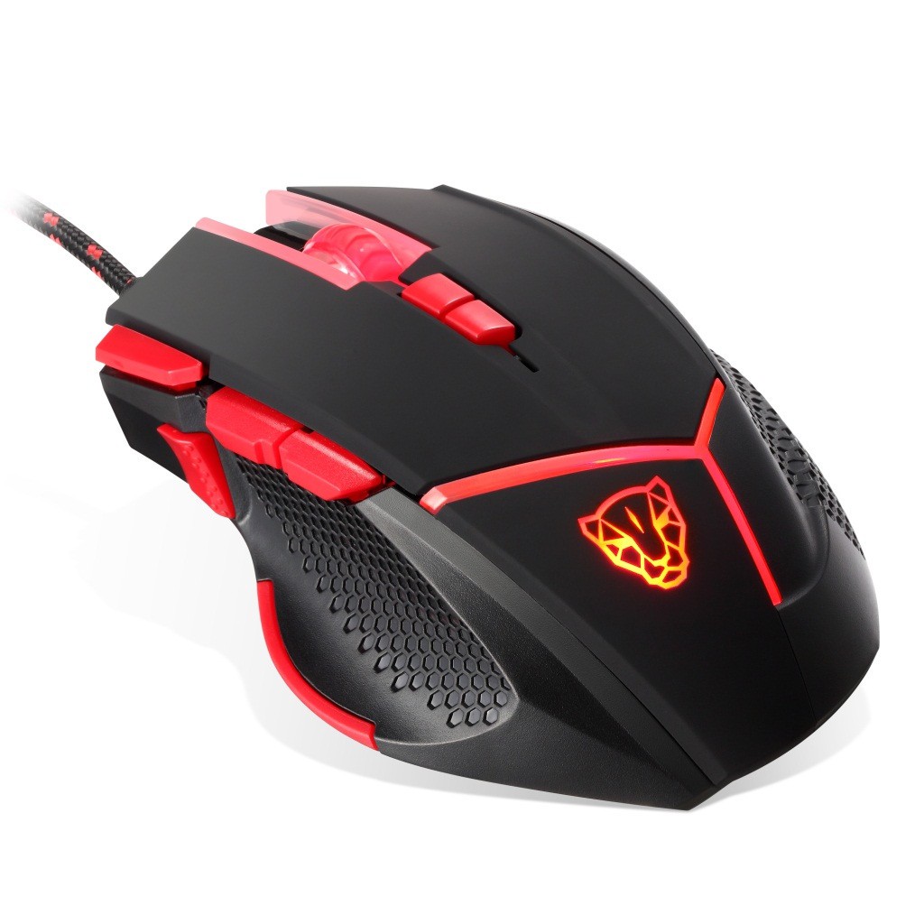 MOTOSPEED V18 4000 DPI 9 Buttons Wired Gaming Mouse Programmable Optical Mice