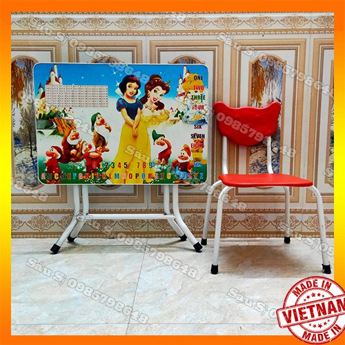 Bộ Bàn Ghế Cho bé Mầm Non Và Tiểu học Kiểu bàn Siêu Nhân - Elsa | BigBuy360 - bigbuy360.vn